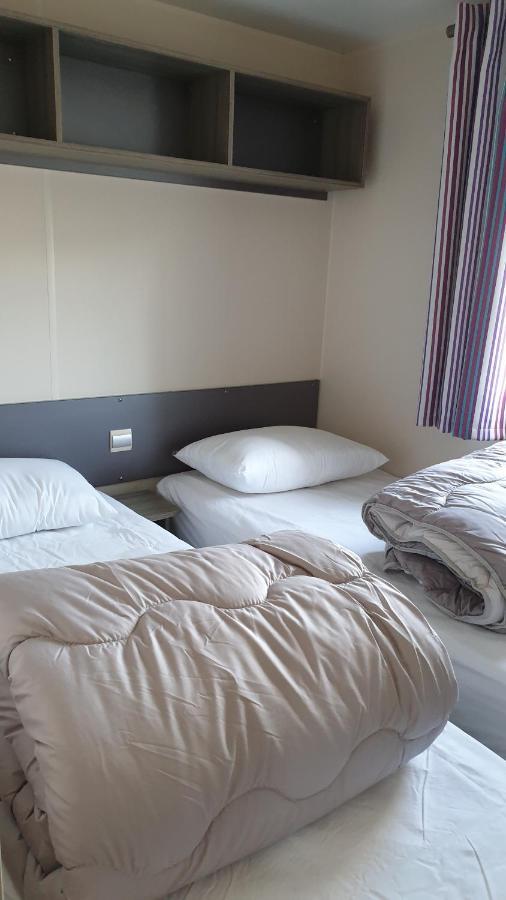 Mobil Home 6-8 Places Parcelle 4 Climatise Biville-sur-Mer Zewnętrze zdjęcie