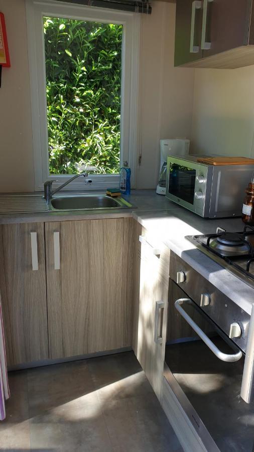 Mobil Home 6-8 Places Parcelle 4 Climatise Biville-sur-Mer Zewnętrze zdjęcie